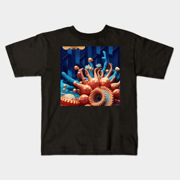 Fantasia of the Sea #393 Kids T-Shirt by machare